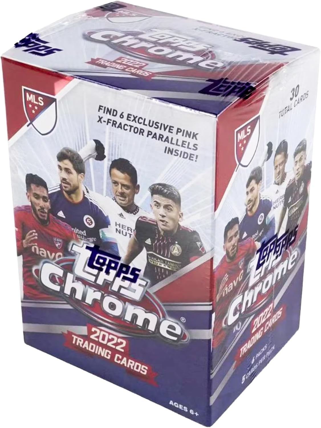 2022 Topps Chrome Major League Soccer Value Blaster Box