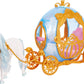 Mattel Disney Princess Cinderella’s Rolling Carriage with Gold Details & White Horse with Brushable Mane & Tail, Inspired by Disney Movie