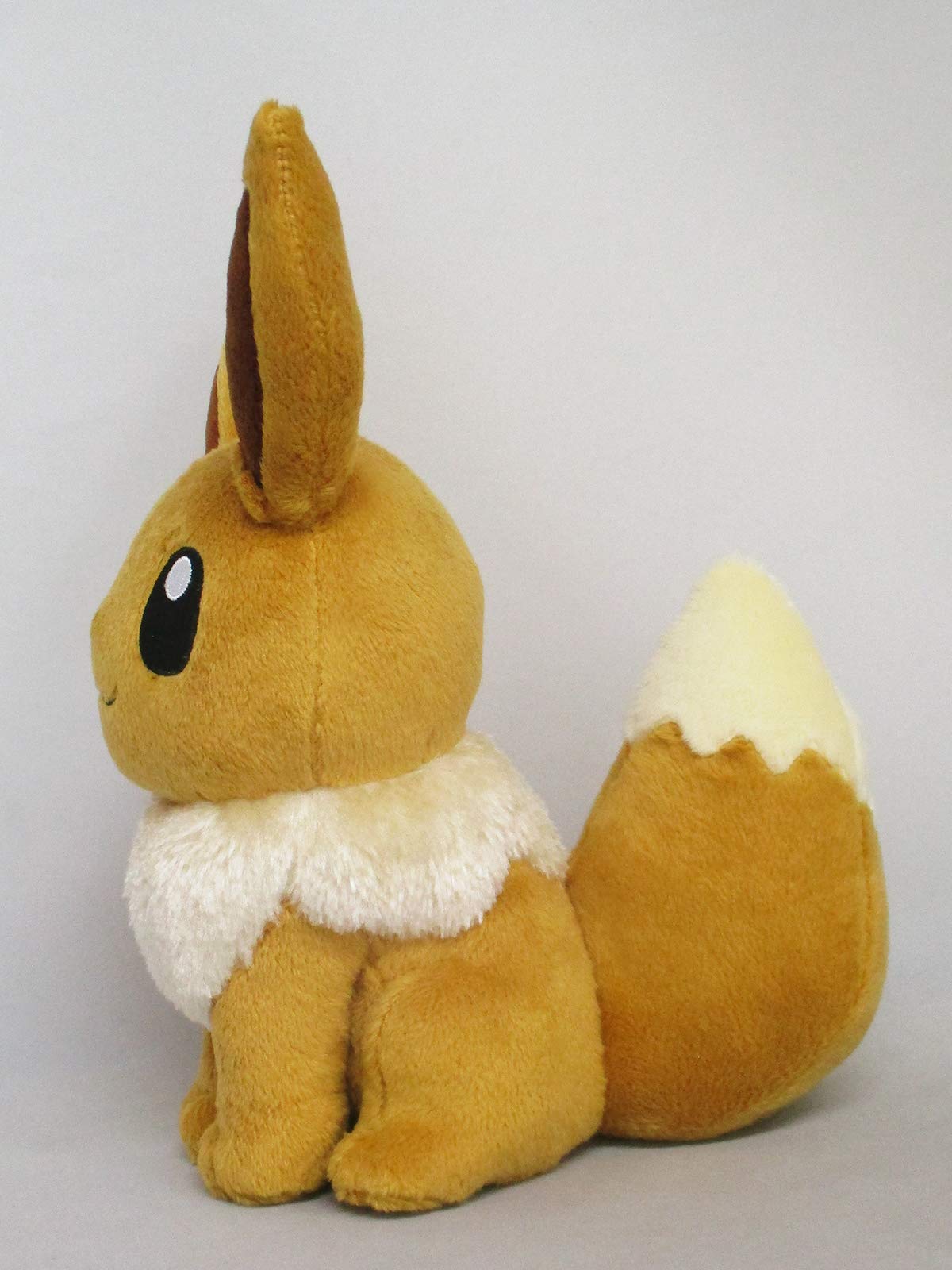 Sanei Pokemon All Star Series Eevee Stuffed Plush, 8", Brown (PP07)