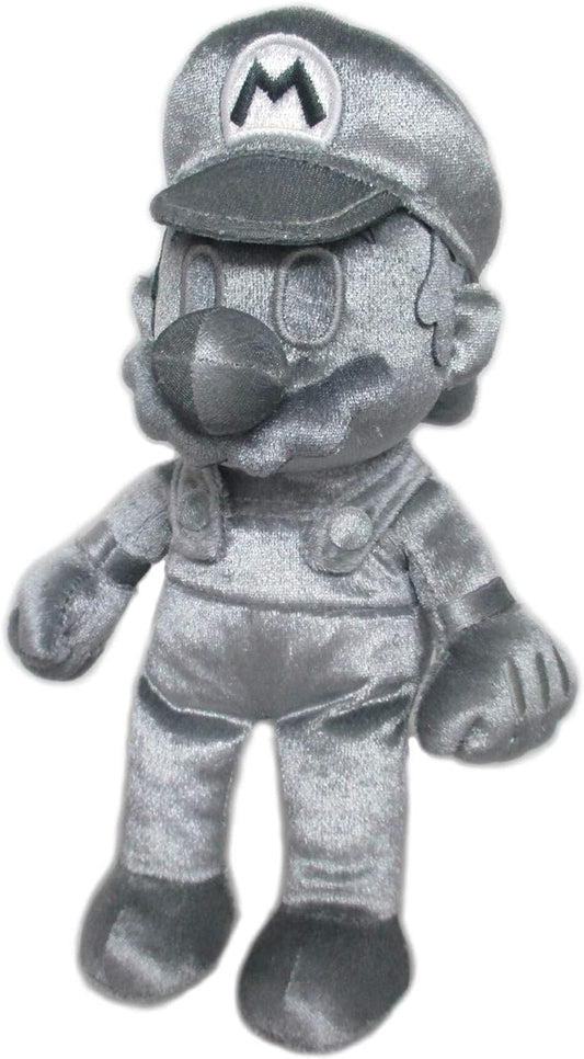 Little Buddy 1726 Super Mario All Star Collection Metal Mario Plush, 9"