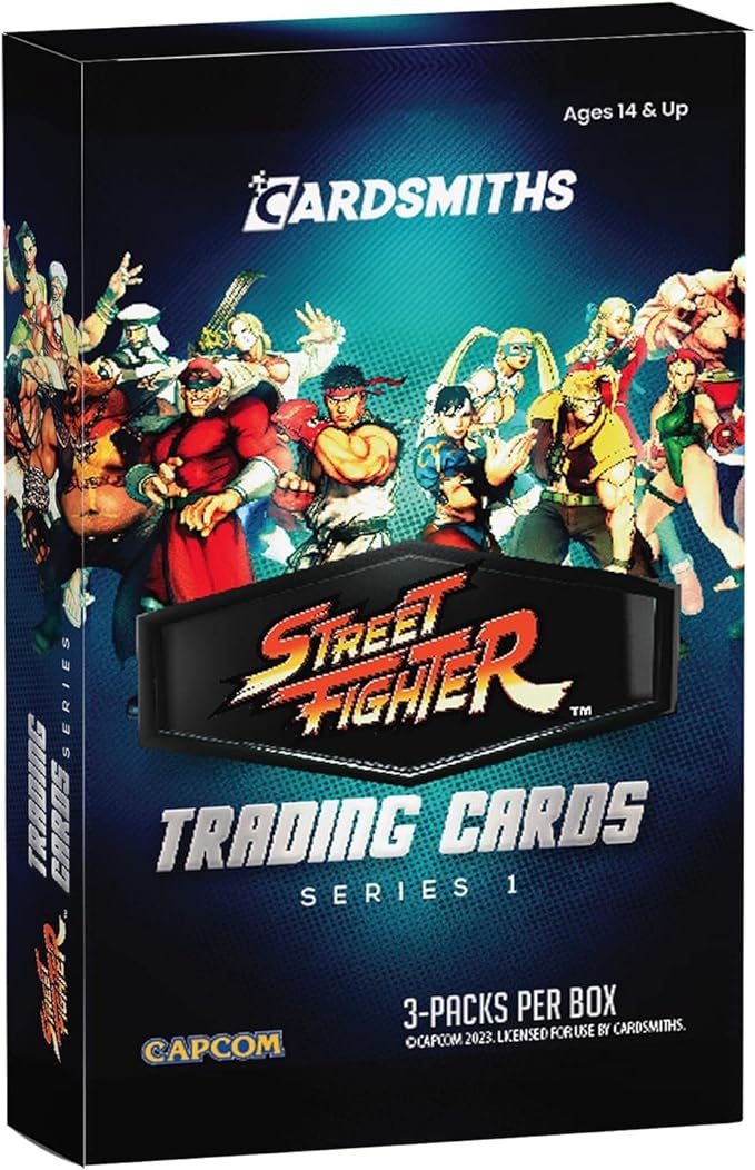 Street Fighter Series 1 Trading Cards - 2-Pack Box