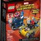 LEGO Super Heroes Mighty Micros: Captain America vs Red Skull 76065 Building Kit (95 Piece)