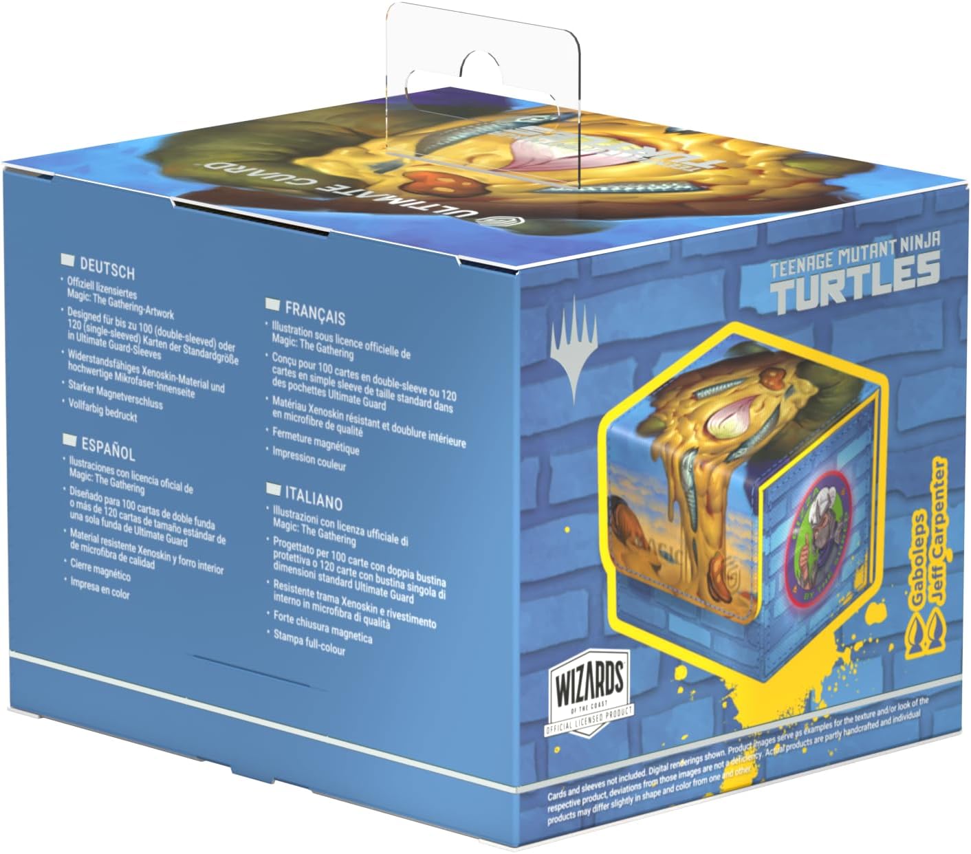 Ultimate Guard - Sidewinder 100+ Xenoskin - Magic: The Gathering Universes Beyond - Teenage Mutant Ninja Turtles - Pizza Island