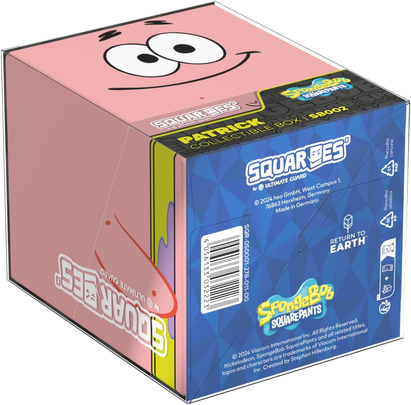 Ultimate Guard Squaroes - Boulder 100+ - Spongebob Squarepants - SB002 - Patrick