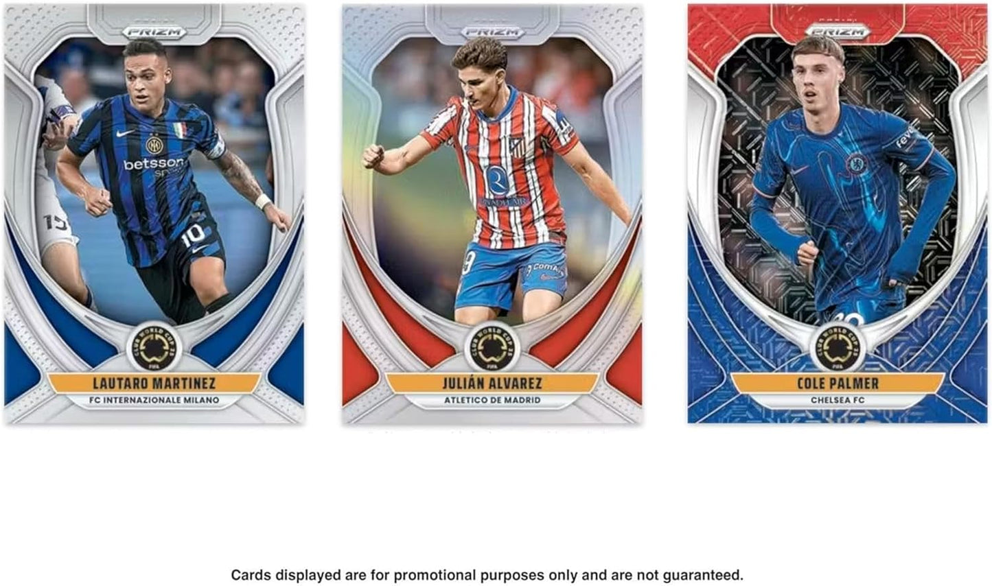 Panini 2025 Prizm Club World Cup Soccer Mega Box – FIFA Trading Cards – Includes Mega Box Exclusive Prizms, Rookies & Inserts – Official Panini Retail Set