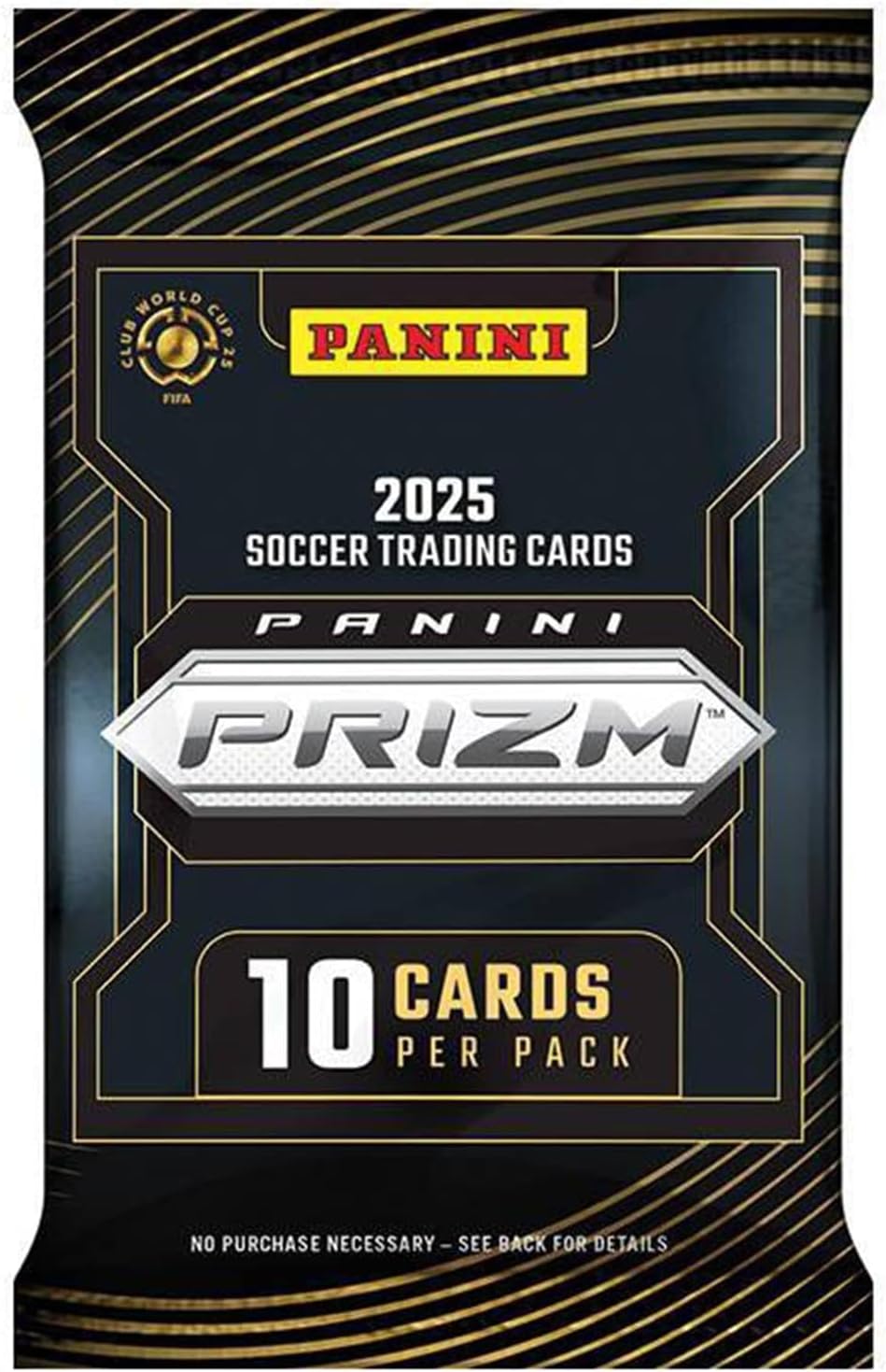 Panini 2025 Prizm Club World Cup Soccer Mega Box – FIFA Trading Cards – Includes Mega Box Exclusive Prizms, Rookies & Inserts – Official Panini Retail Set