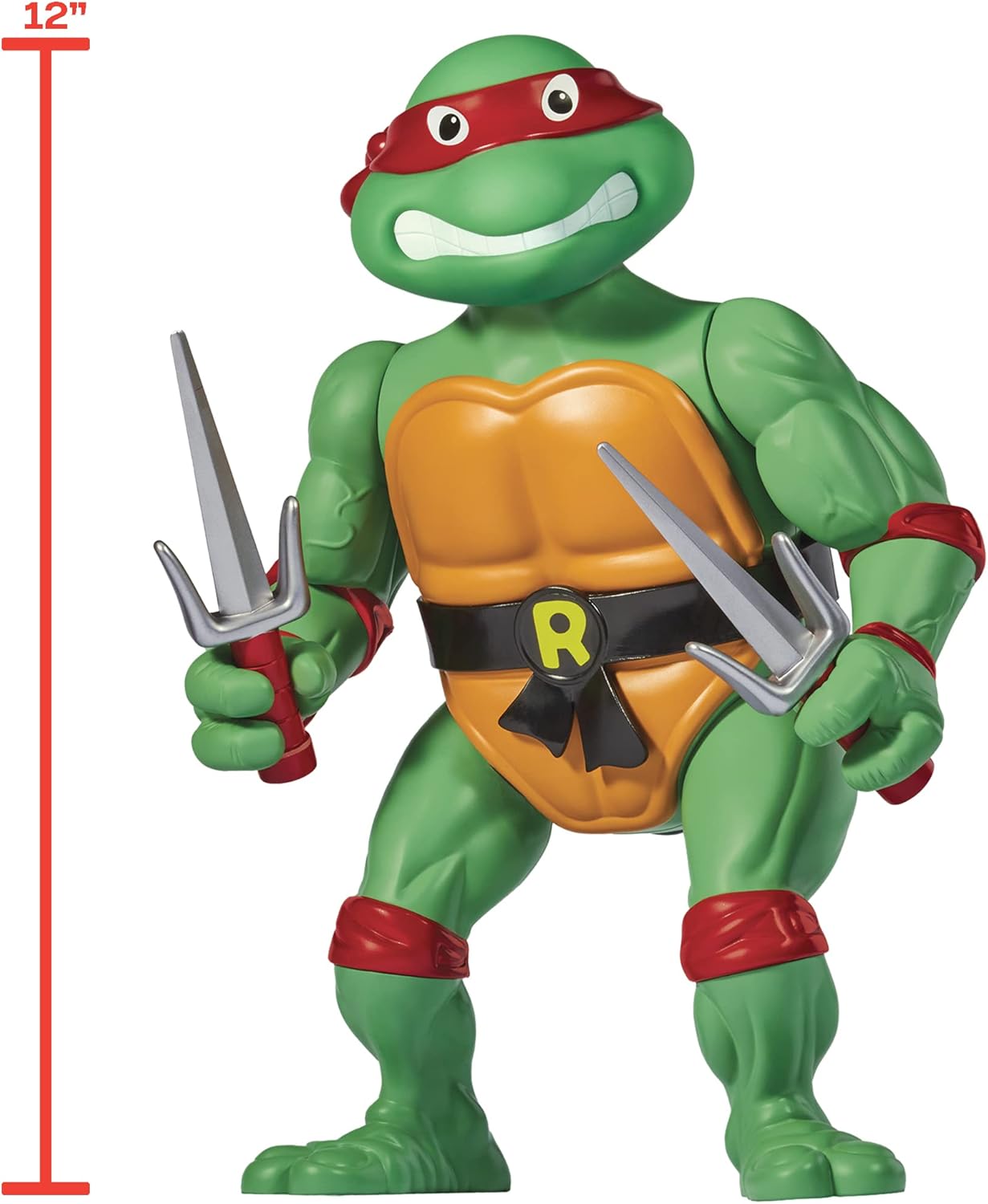 Teenage Mutant Ninja Turtles: 12” Original Classic Raphael Giant Figure by Playmates Toys