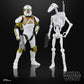 STAR WARS The Black Series Clone Commando (Urban Fighter) & B1 Battle Droid (Training), Battlefront II 6 Inch Action Figures