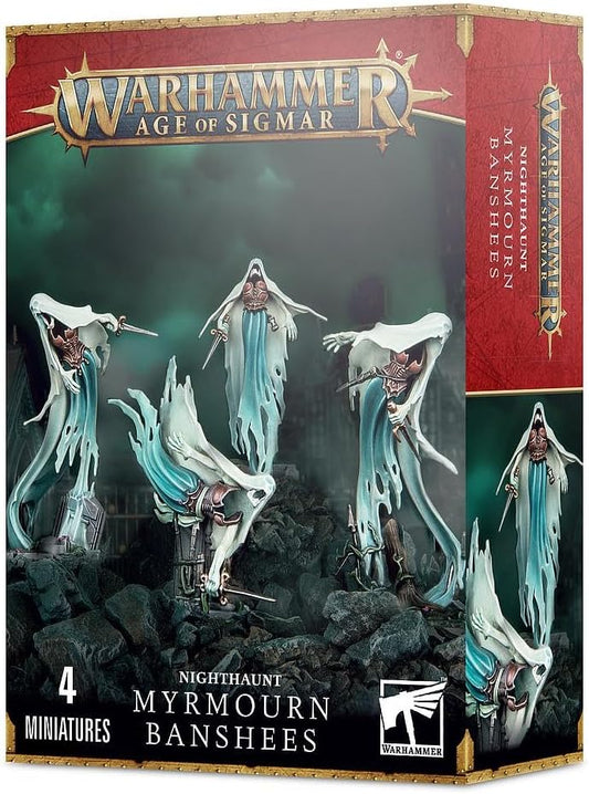 Games Workshop - Warhammer Age of Sigmar - Nighthaunt - Myrmourn Banshees
