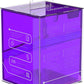 Ultimate Guard Boulder 100+ Clear, Deck Case for 100 Double-Sleeved TCG Cards, Amethyst, Secure & Durable Storage for Trading Card Games, Transparent