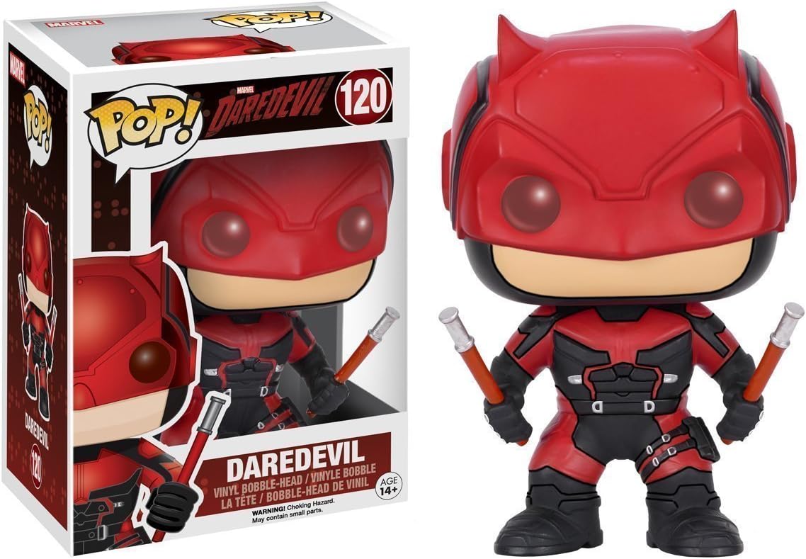 Funko Pop! Marvel: Daredevil TV-Daredevil Red Suit Action Figure
