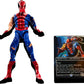Marvel Legends Series Marvel's Spider-Man x Magic: The Gathering Battle-Damaged Spider-Man - 6-Inch Action Figure Toy & Exclusive Foil Collectible Card Game Trading Card