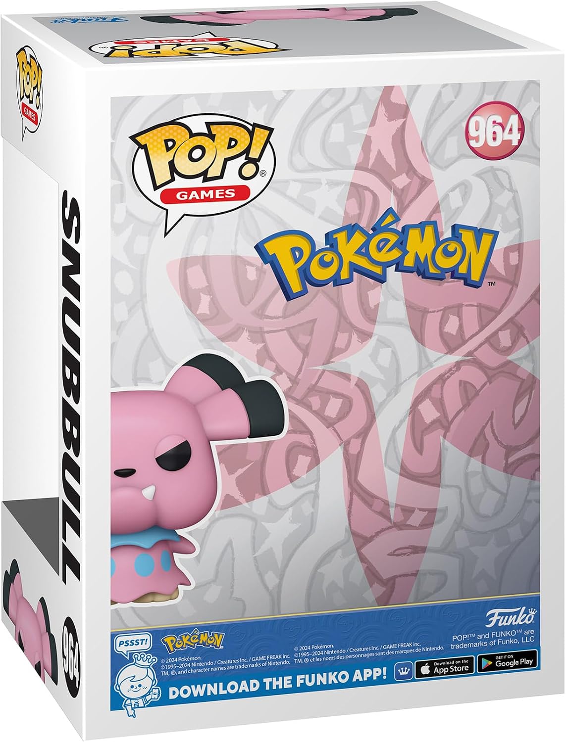 Funko POP! Games: Pokemon - Snubbull - Collectible Vinyl Figure - Official Merchandise - Toy for Children & Adults - Game Fans and Display
