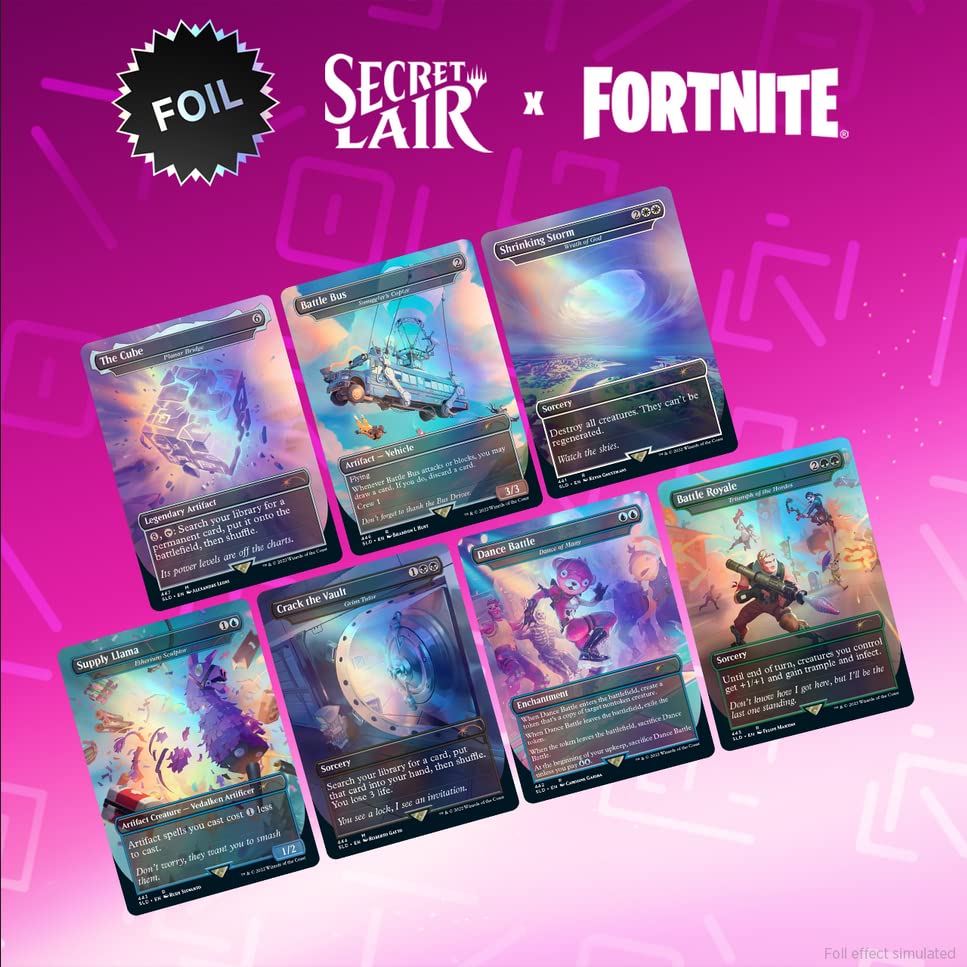 Magic The Gathering: Secret Lair for Fortnite (Foil Edition)