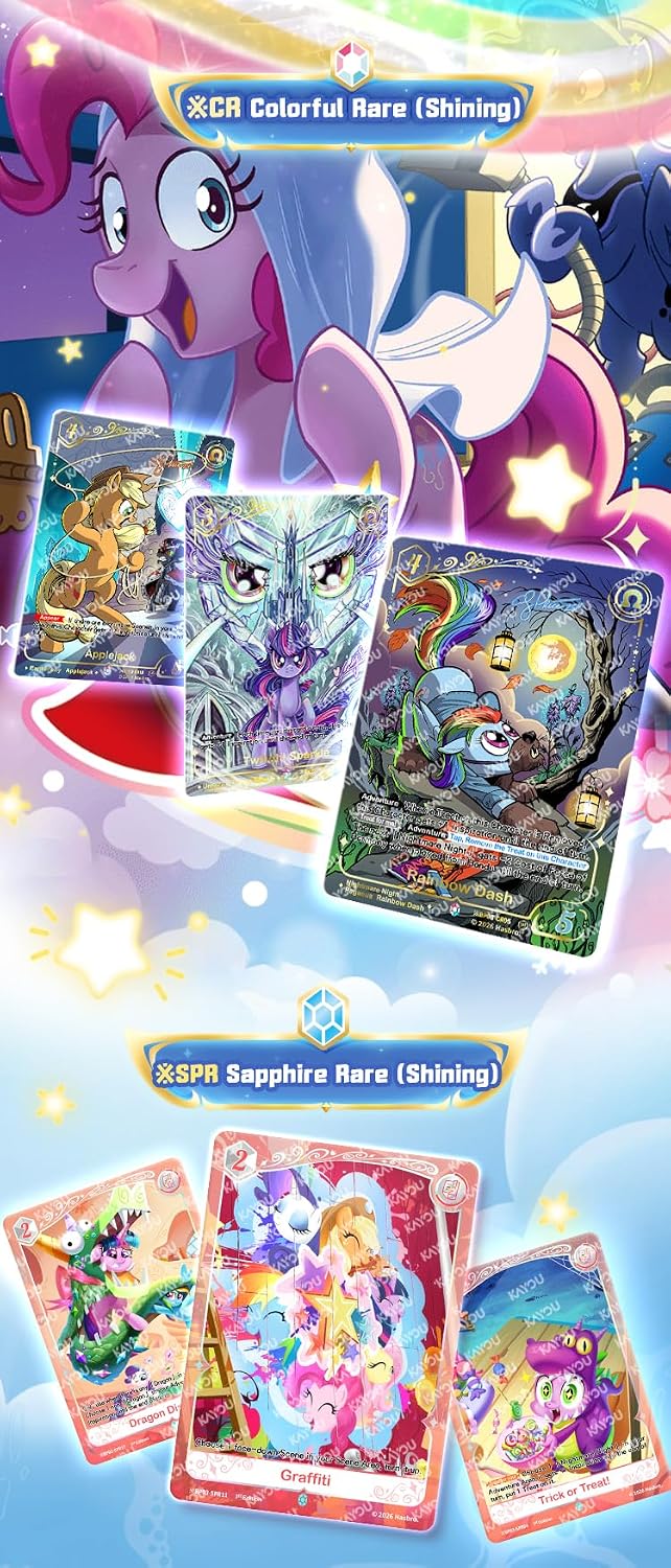 My Little Pony Trading Card Game Nightmare Night, 20 Packs, 5 Cards/Pack