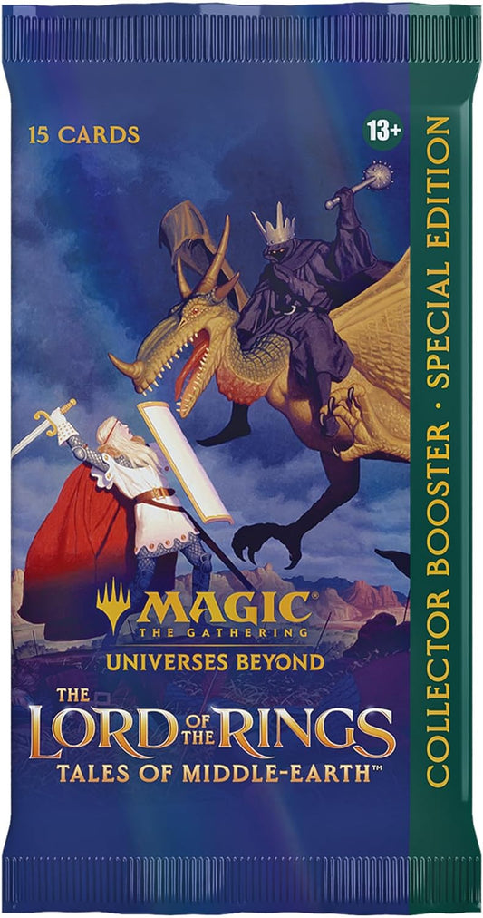 Magic: The Gathering The Lord of The Rings: Tales of Middle-Earth Special Edition Collector Booster - 15 Magic Cards