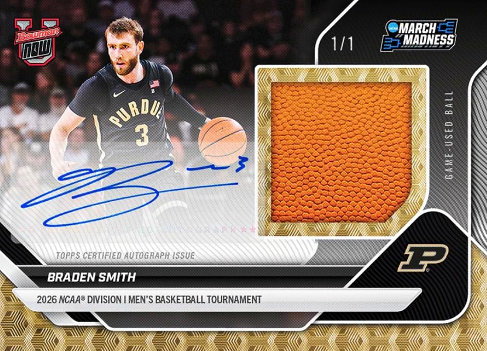Topps 2025-26 Bowman U Now® Basketball March Madness - Hobby Box