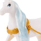 Mattel Disney Princess Cinderella’s Rolling Carriage with Gold Details & White Horse with Brushable Mane & Tail, Inspired by Disney Movie