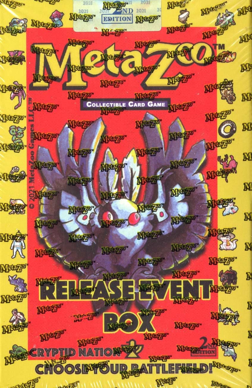 MetaZoo TCG: Cryptid Nation Release Event Box (2nd Edition)