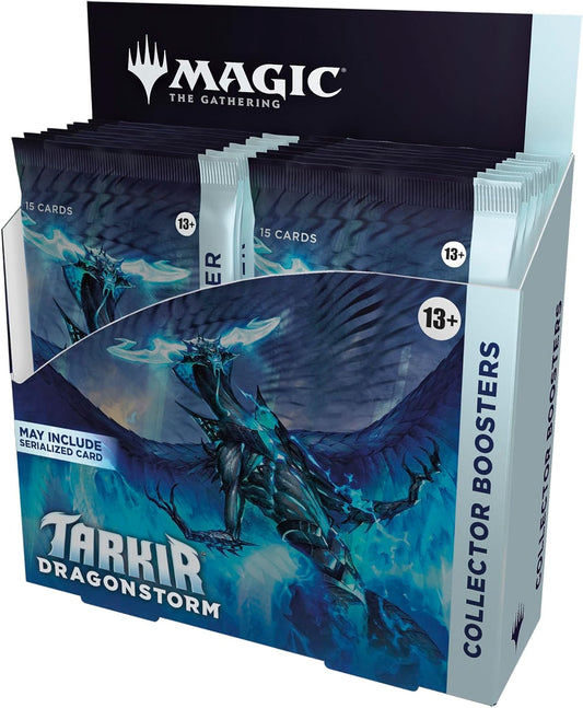 Magic: The Gathering Tarkir: Dragonstorm - Collector Booster Box - 12 Packs - Presale Ships 04/04/2025