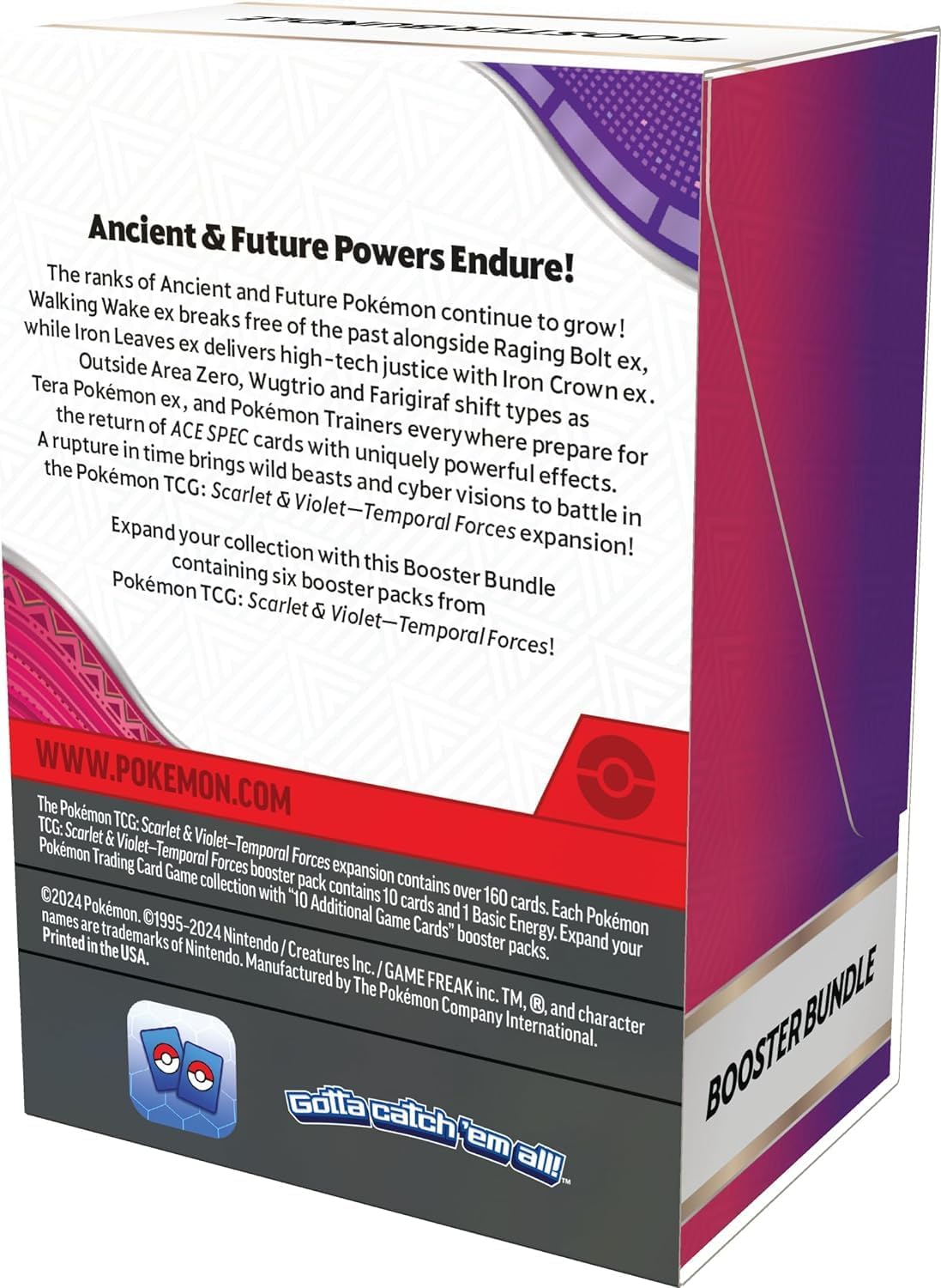 Pokemon TCG: Scarlet and Violet: Temporal Forces: Booster Bundle - 6 Packs