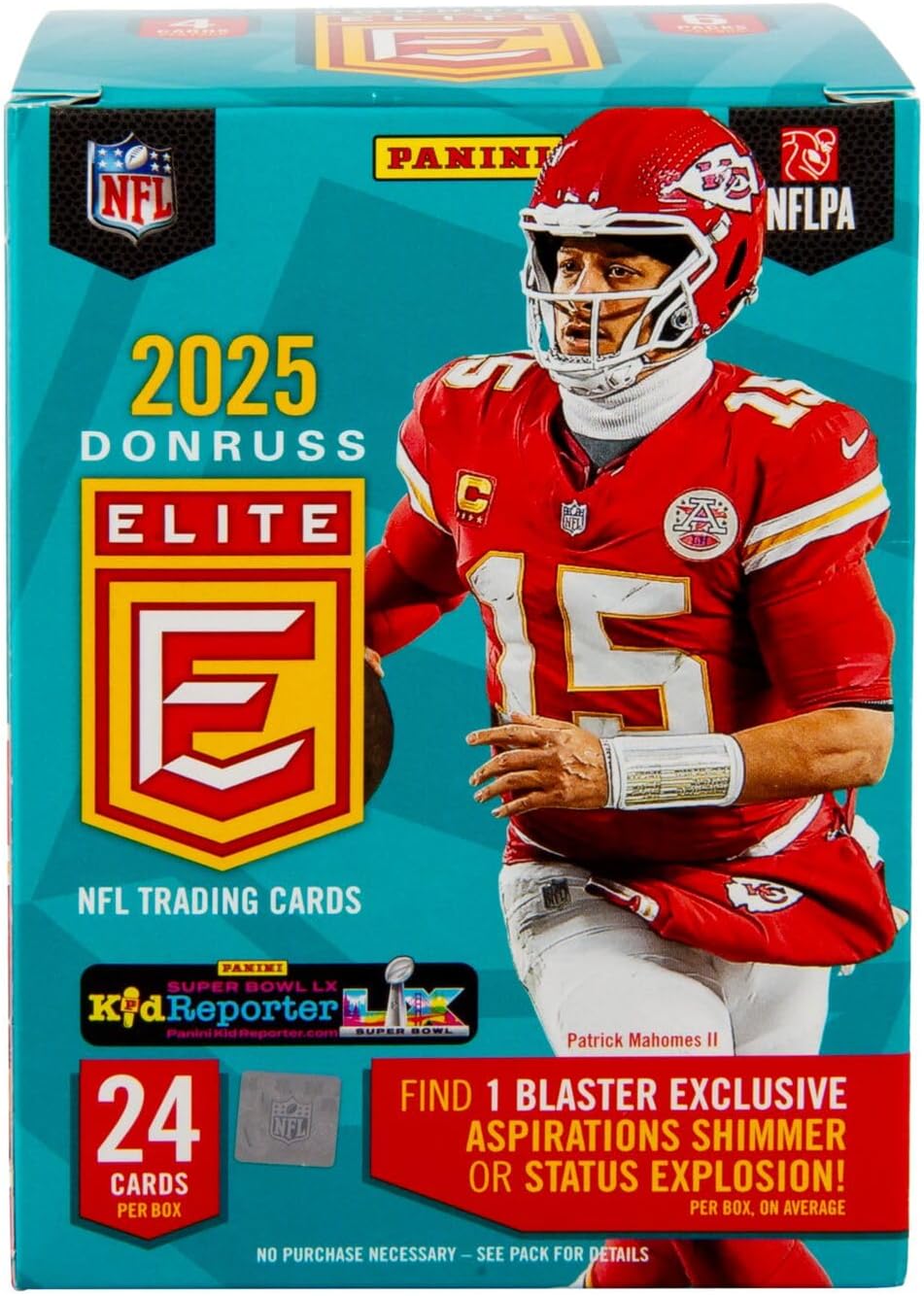 2025 Panini Donruss Elite Football Trading Cards Blaster Box