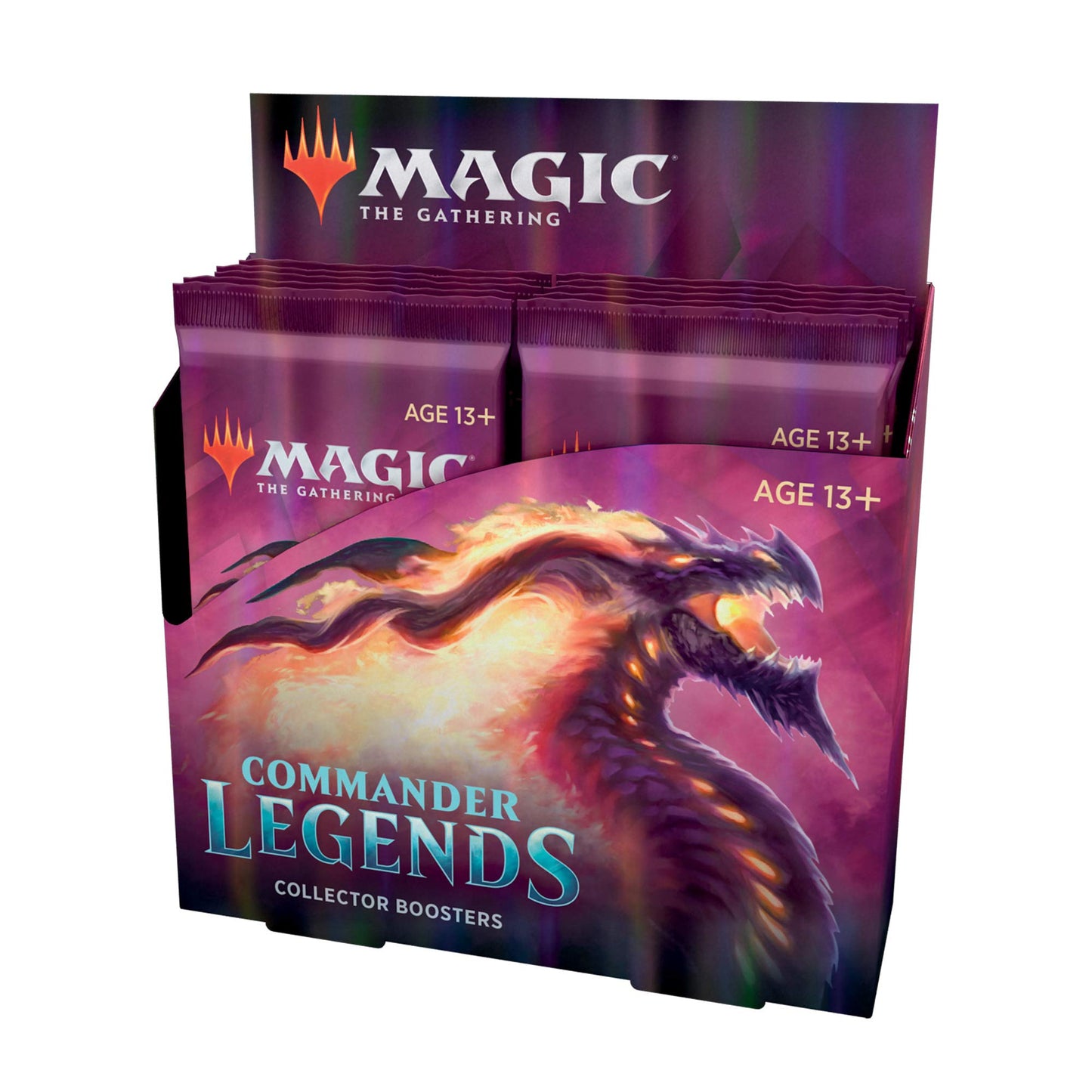 Magic: The Gathering Commander Legends Collector Booster Box | 12 Booster Packs (180 Cards) | 60 Legends | 156 Foils | Min. 24 Extended-Art Cards (C78600000)