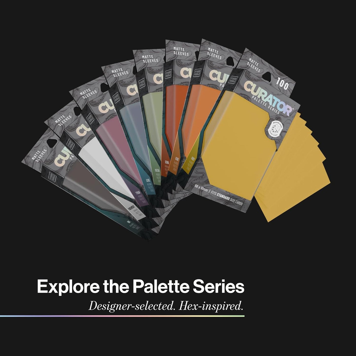 Curator™ Palette Sleeves: Azure (Blue)