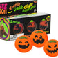 Schylling Needohween Teenie Jack Glow Lantern - Glow in The Dark Pumpkin Faces 3 Pack