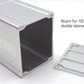 Silver Satin Titan Solid Box Gods Premium High Strength Deck Box Case Protector