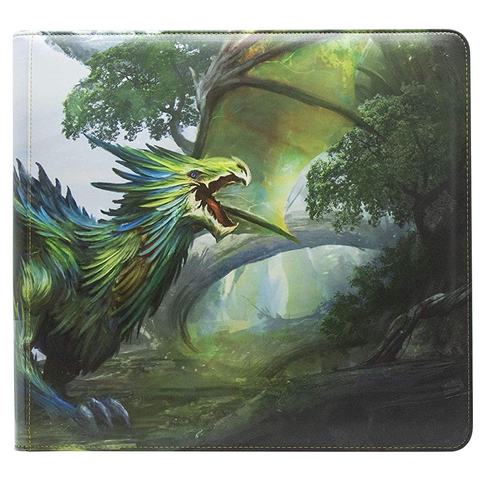 Pocket Codex Olive Lavron Dragon Shield Codex 12 Pocket Portfolio Zipster XL Zipper ...