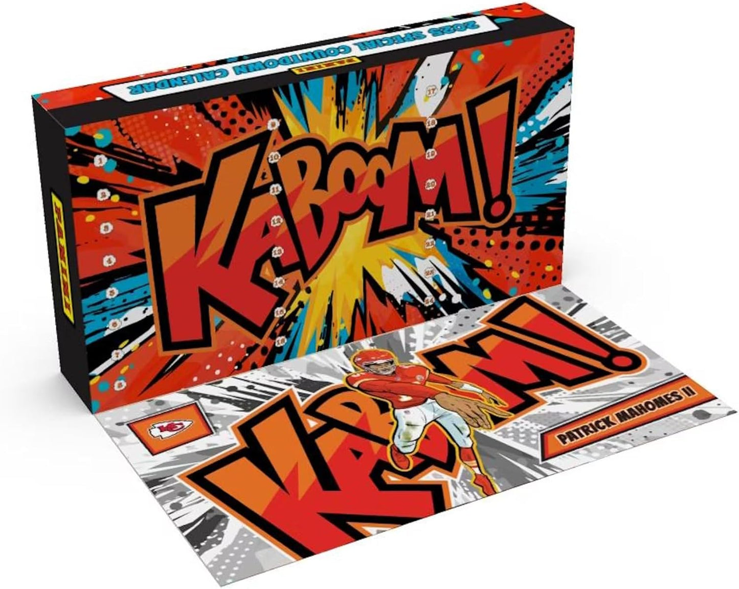 2025 Panini Absolute Football Countdown Calendar Trading Card Box (Search For Kaboom! Inserts)