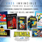 2025 Invincible Season 1 Keepsake Premiere Blaster: 8 Packs Per Box, One Guaranteed Relic, Chase Rare Autos and Patches