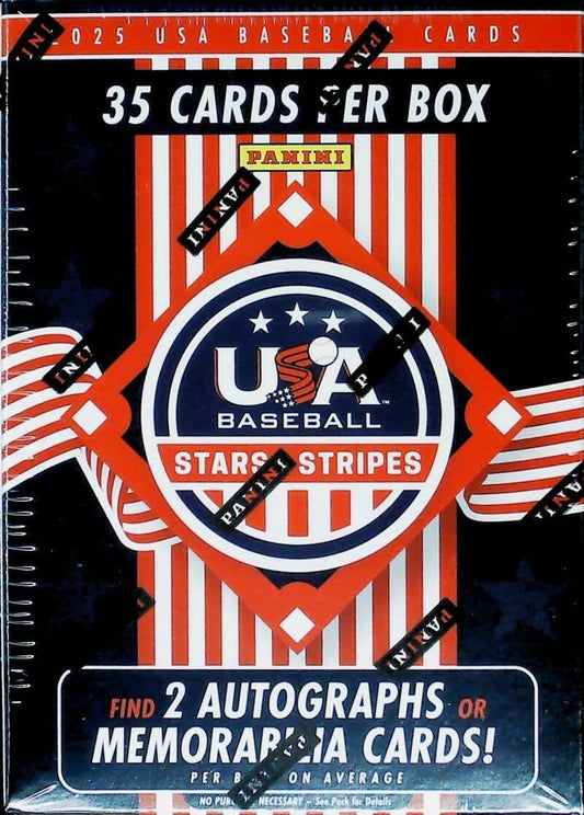 2025 Panini USA Stars & Stripes Baseball 7-Pack Blaster Box