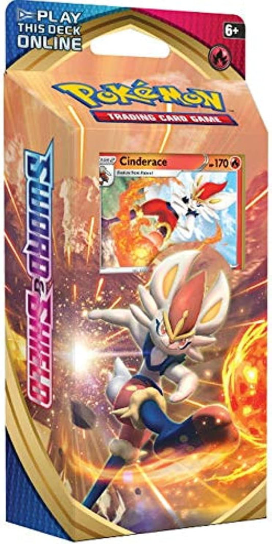 Pokemon TCG: Sword & Shield Theme Deck Featuring Cinderace