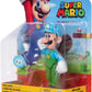 SUPER MARIO World of Nintendo 4" Ice Luigi Figure