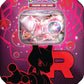 Pokemon TCG: Team Rocket Tin – Mewtwo ex (1 Foil Promo Card & 4 Booster Packs)
