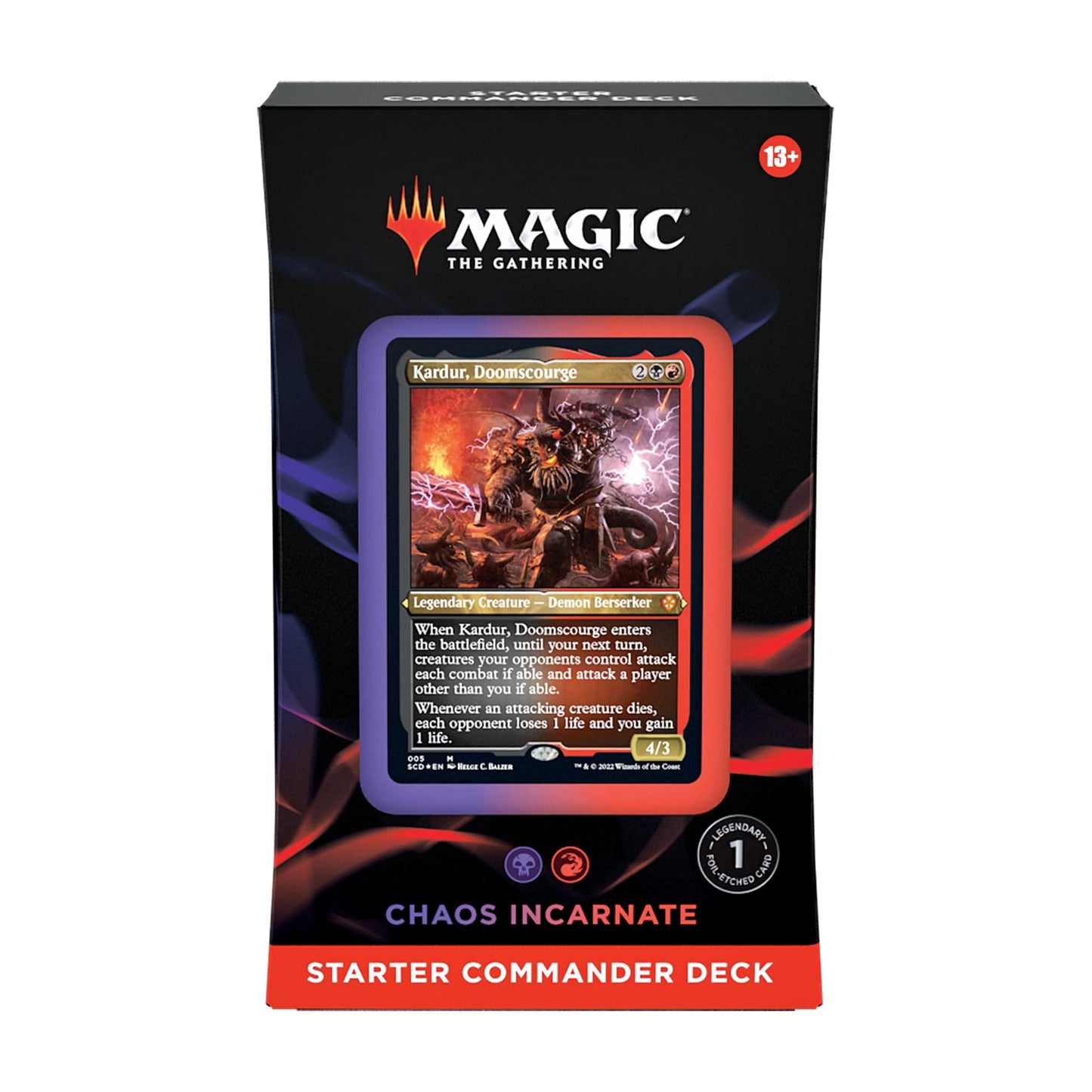 Magic: The Gathering Starter Commander Deck Bundle – Includes All 5 Decks