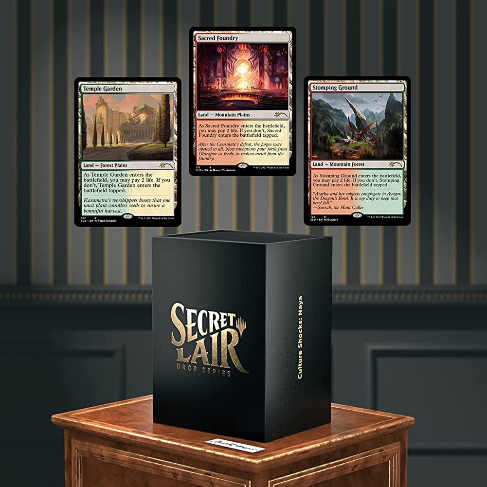 Magic TCG The Gathering Secret Lair: MTG Dr Lairs Secretorium Culture Shocks Naya