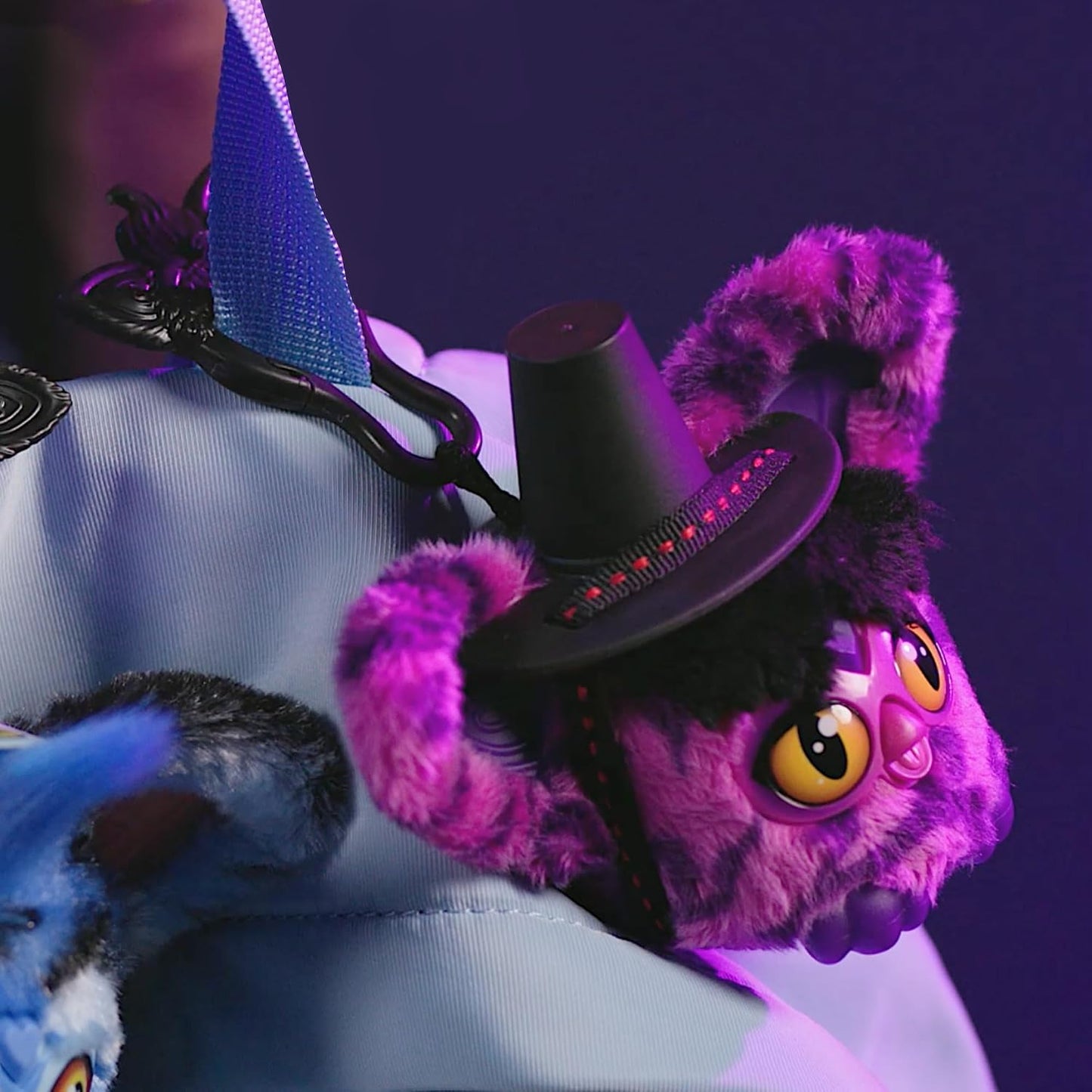 KPop Demon Hunters Furby Furblets Saja Boys Demon, Collectible 3" Mini Plush Electronic Toy