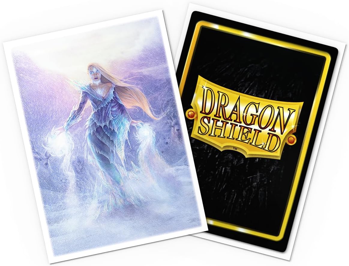 Dragon Shield | Flesh & Blood Art Sleeves | 100 CT - Smooth & Tough Premium TCG Sleeves | Compatible with Pokemon, One Piece & Magic the Gathering | Lyslander, Elemental Wizard