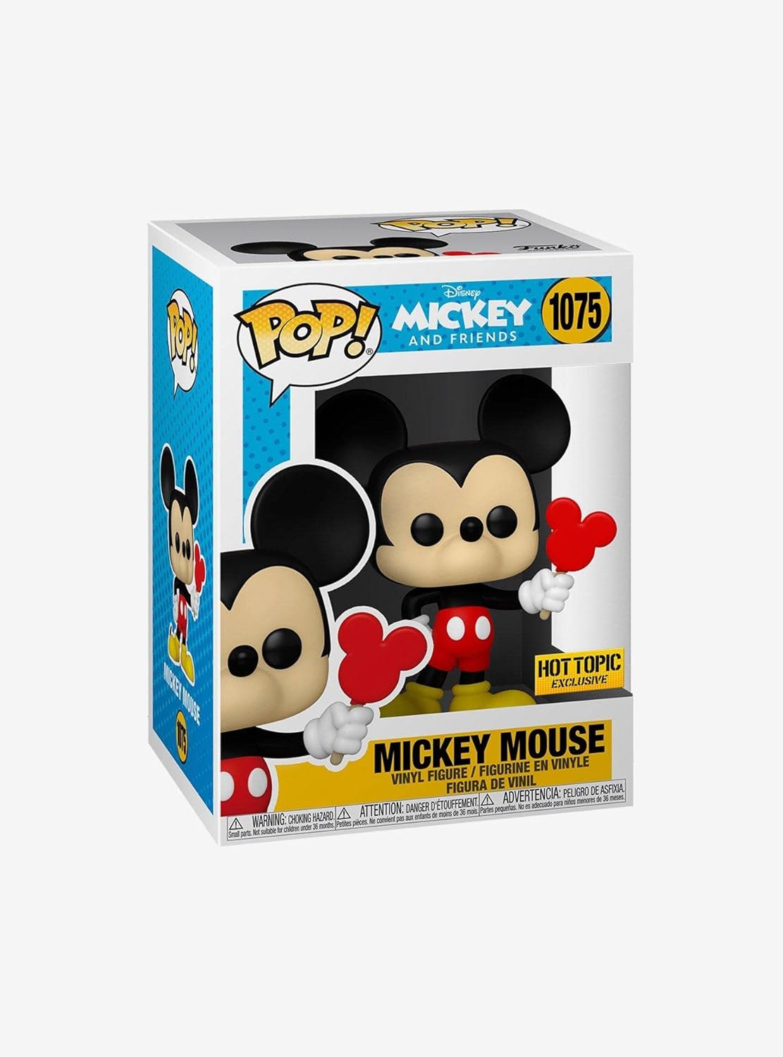 Funko Disney Mickey And Friends Pop! Mickey Mouse (Ice Cream) Vinyl Figure Hot Topic Exclusive