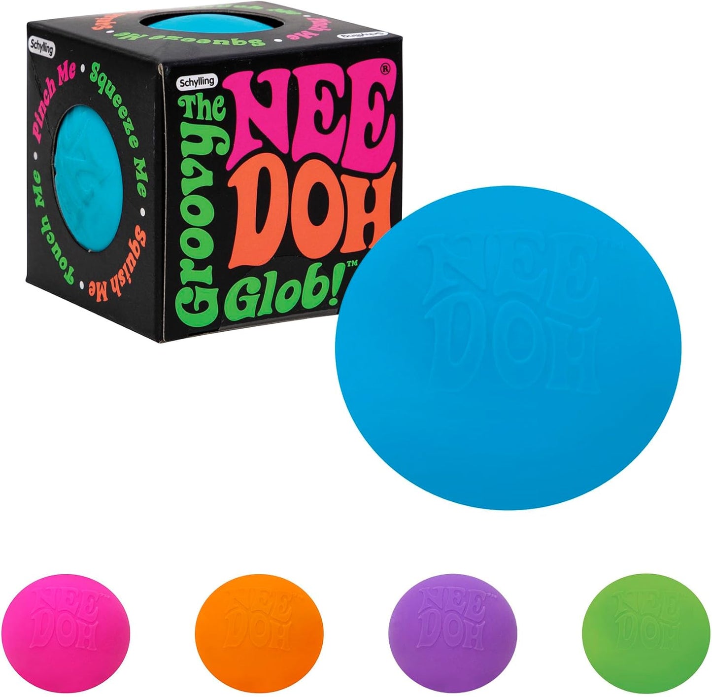 Schylling NeeDoh Original - Sensory Fidget Toy - Assorted Colors - Ages 3 to Adult
