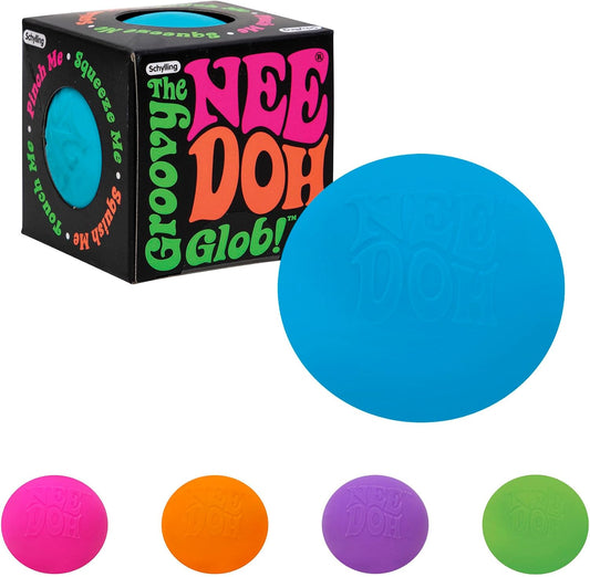Schylling NeeDoh Original - Sensory Fidget Toy - Assorted Colors - Ages 3 to Adult