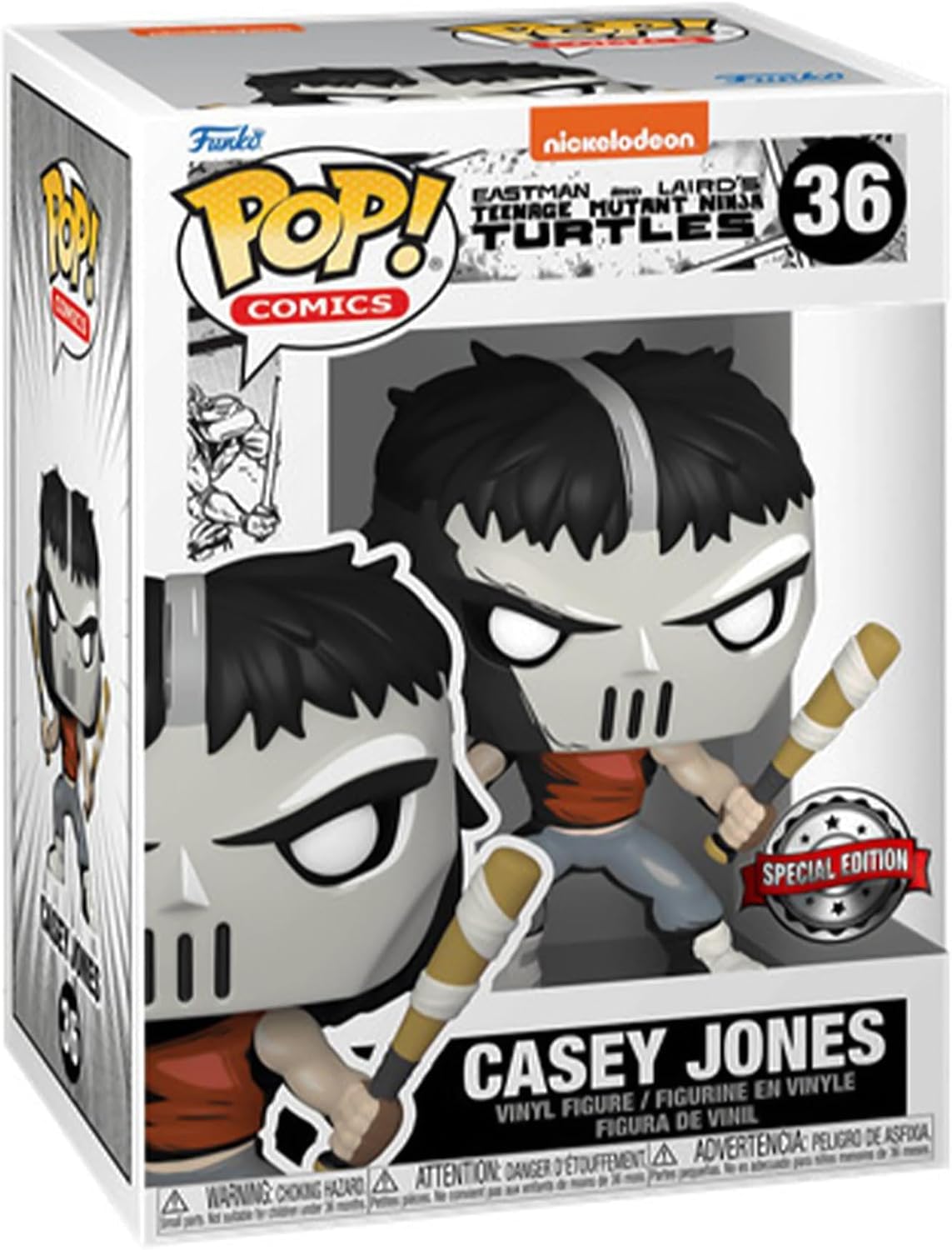 TMNT Funko POP Vinyl Figure | Casey Jones PX Exclusive