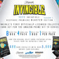2025 Invincible Season 1 Keepsake Premiere Blaster: 8 Packs Per Box, One Guaranteed Relic, Chase Rare Autos and Patches