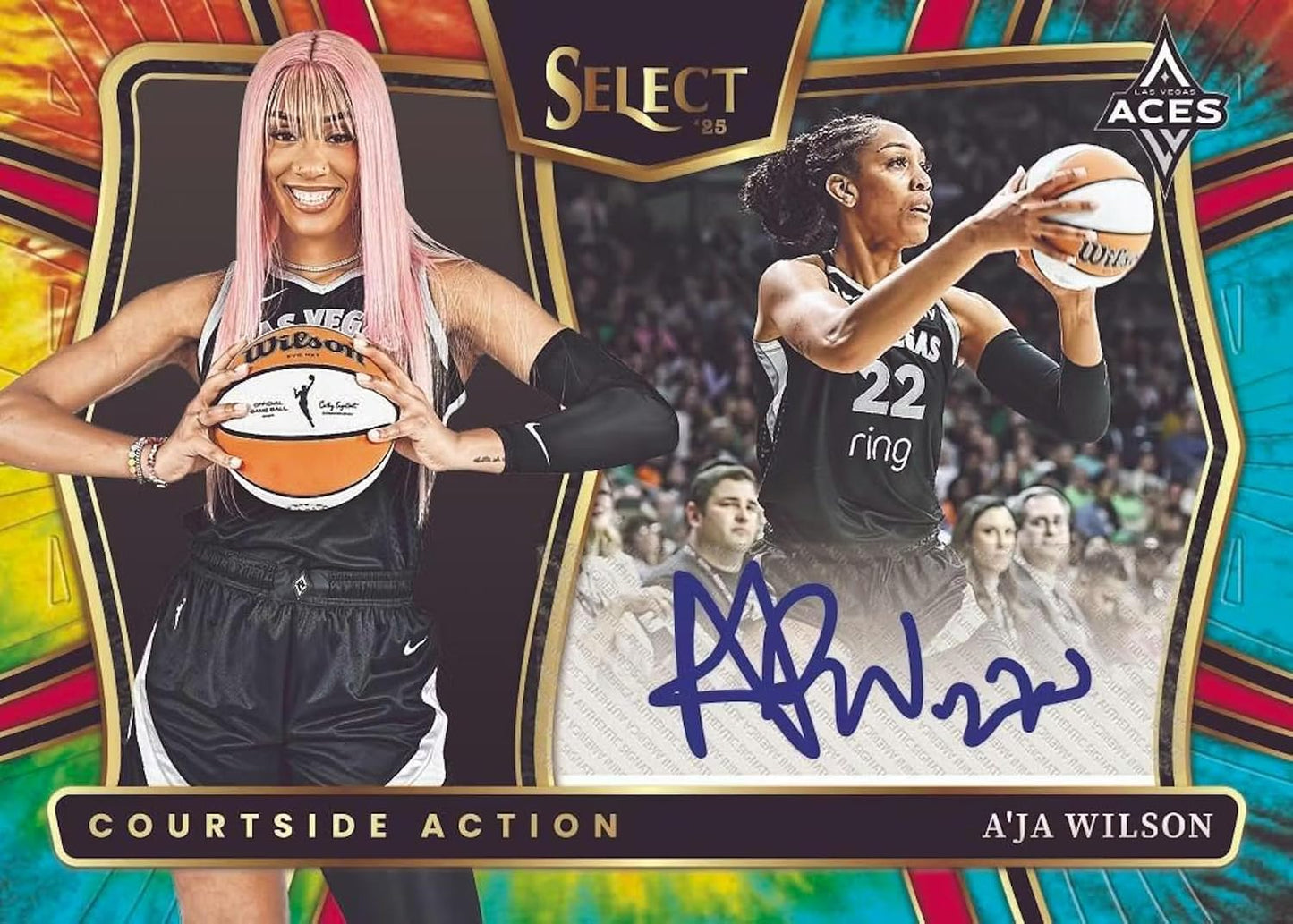 2025 Panini Select WNBA Basketball Hobby Trading Card Box (3 Autographs or Memorabilia Cards Per Box)