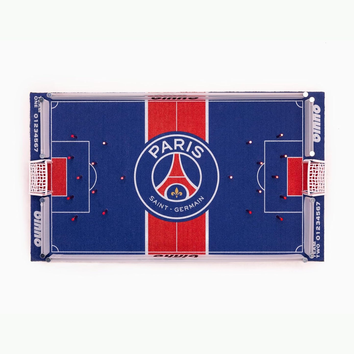 Binho Board Classic Board Game Paris Saint-Germain Edition - 2-Player Fast-Paced Finger Flicker Pinball Family Board Games - Portable Tabletop Sports Game Set for Any Occasion