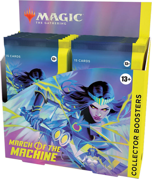 Magic: The Gathering March of the Machine Collector Booster Box | 12 Packs (180 Magic Cards)