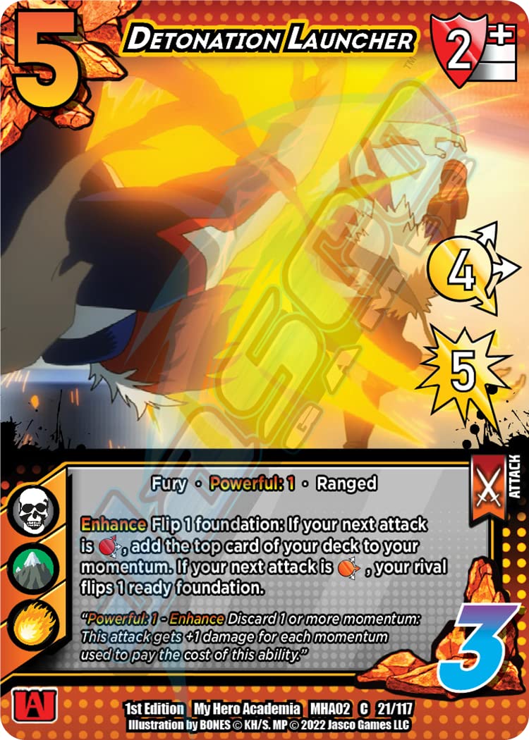 My Hero Academia Collectible Card Game Series 2 Crimson Rampage Deck-Loadable Content | Trading Card Game for Adults and Teens | Ages 14+ | 2 Players | Avg. Playtime 20-30 Mins | Made by Jasco Games